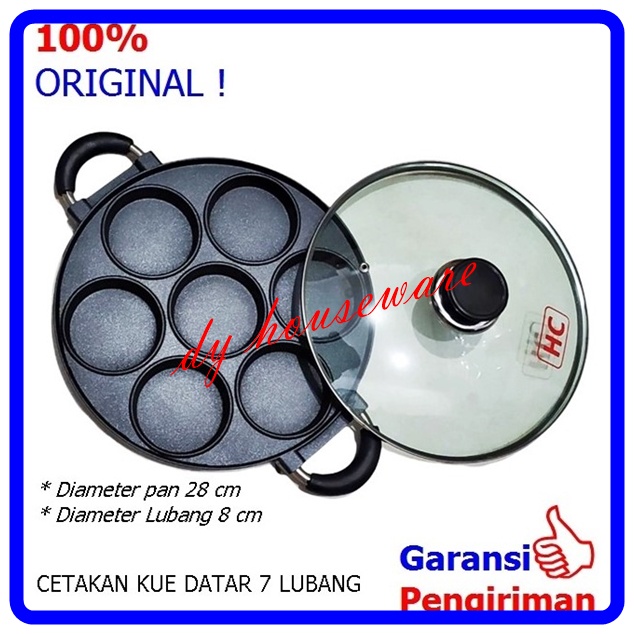 Cetakan Martabak Mini Cetakan Kue Lumpur 8 Lubang 7 Lubang 12 Lubang