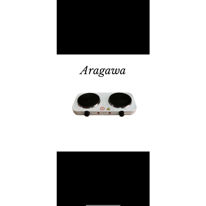 ARAGAWA kompor listrik 2 tungku