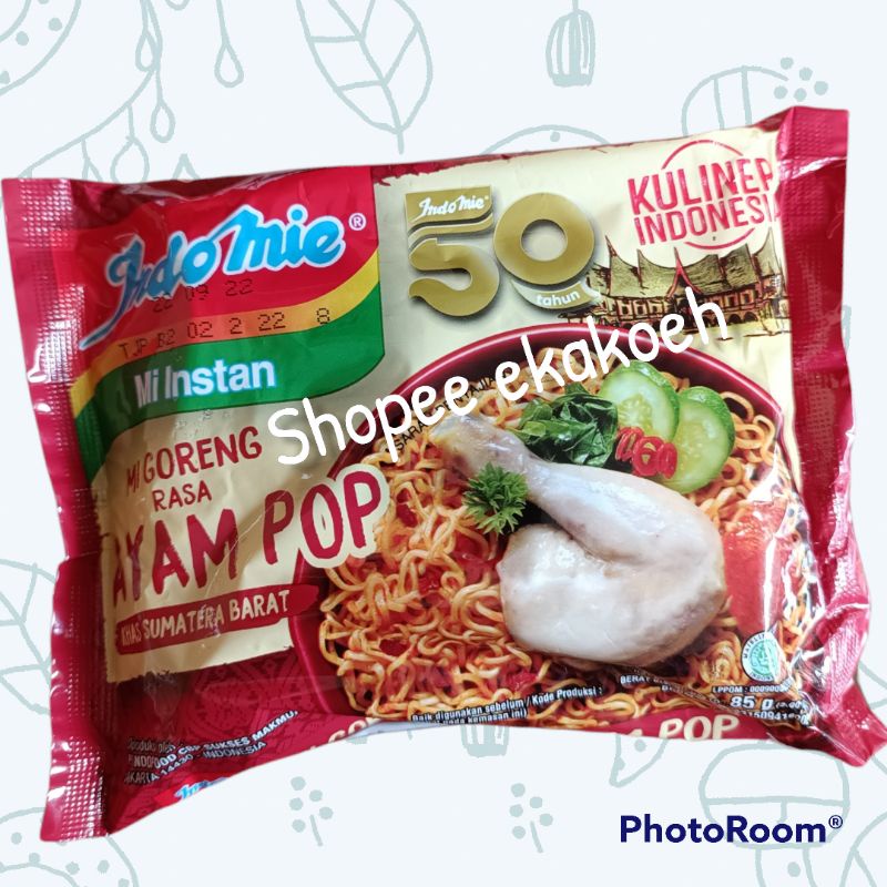 

indomie Mie Goreng Ayam Pop Khas Sumatra Barat