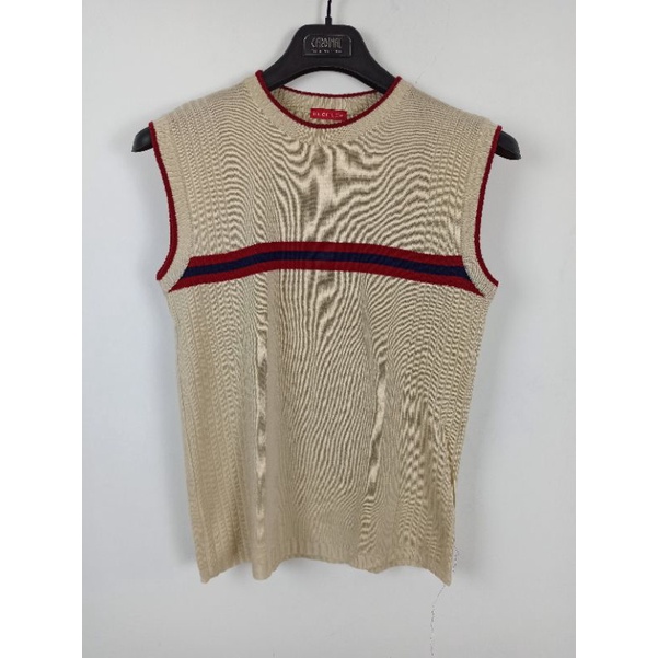 Rompi/Vest Rajut Interlude Cream