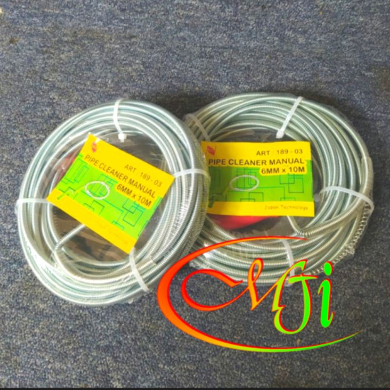 Drain cleaner 10 meter alat pembersih mampet anti sumbat 10 m alat pembersih pipa mampet 10 meter