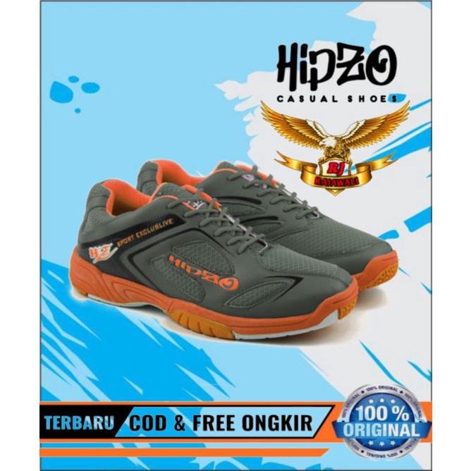 [TERLARIS] Sepatu Pria Hipzo Casual M 036 Sepatu Badminton Sepatu Olahraga