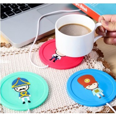 BAROKAH Cup Warmer Heating Pad Tatakan Pemanas Gelas Cangkir Minuman USB Power