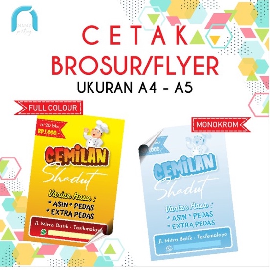 

Brosur Flyer Ukuran A4