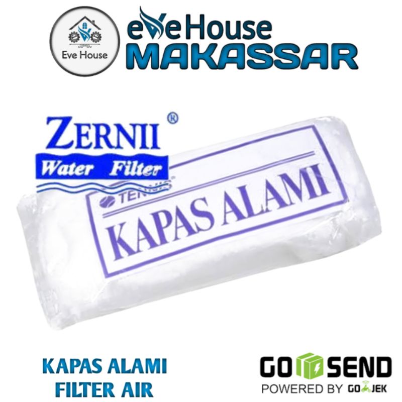 Makassar V55 Kapas alami filter air zernii catridge pengganti zerni