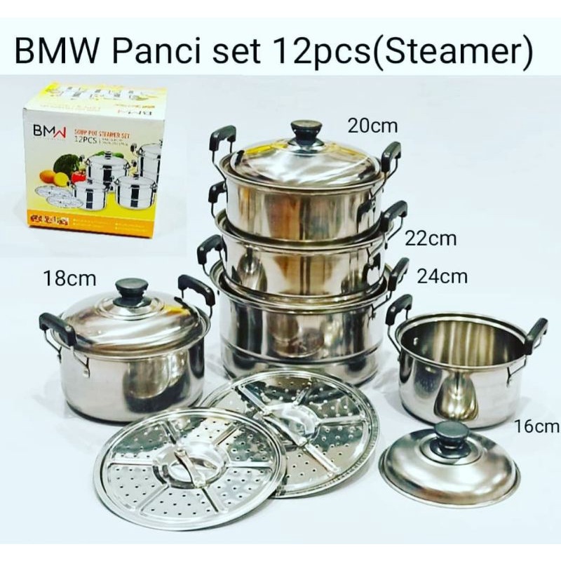 panci set steamer BMW