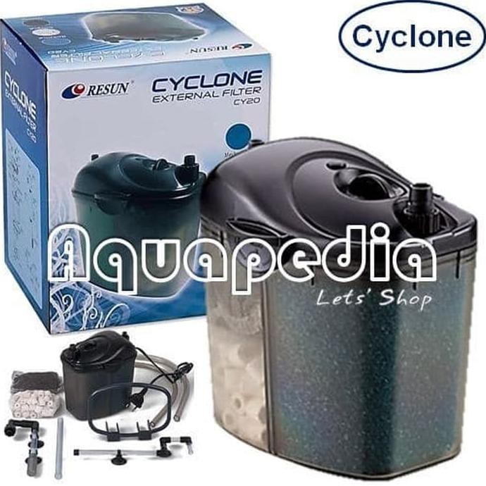 Resun Cy20 Aquarium External Filter Aquascape Juara