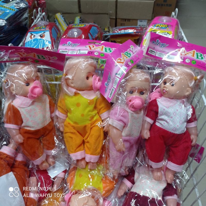 MAINAN BONEKA DAPAT BERSUARA + MENANGIS