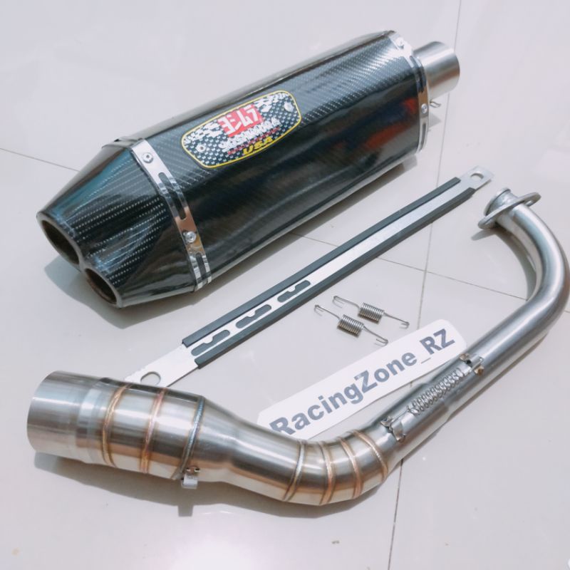 Knalpot YOSHIMURA R77 matic NMAX AEROX PCX LEXI ADV VARIO XMAX