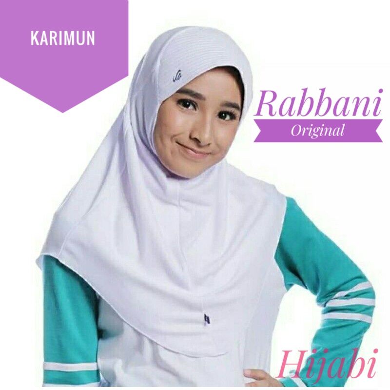 Rabbani - Hijab Sekolah Instan Karimun Ori Rabbani