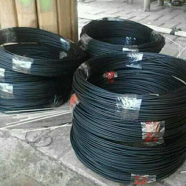 Jeruji fiber hitam ukuran 3mm 3.5mm 4mm 4.5mm