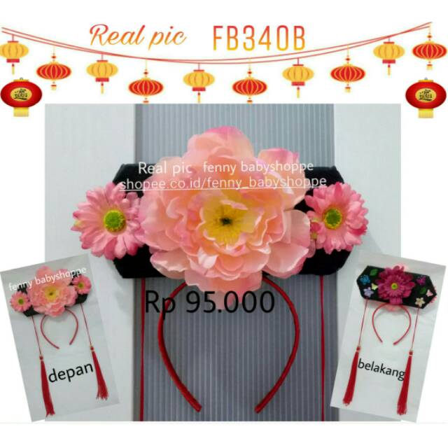 Aksesories FB340B bando putri huan zhu