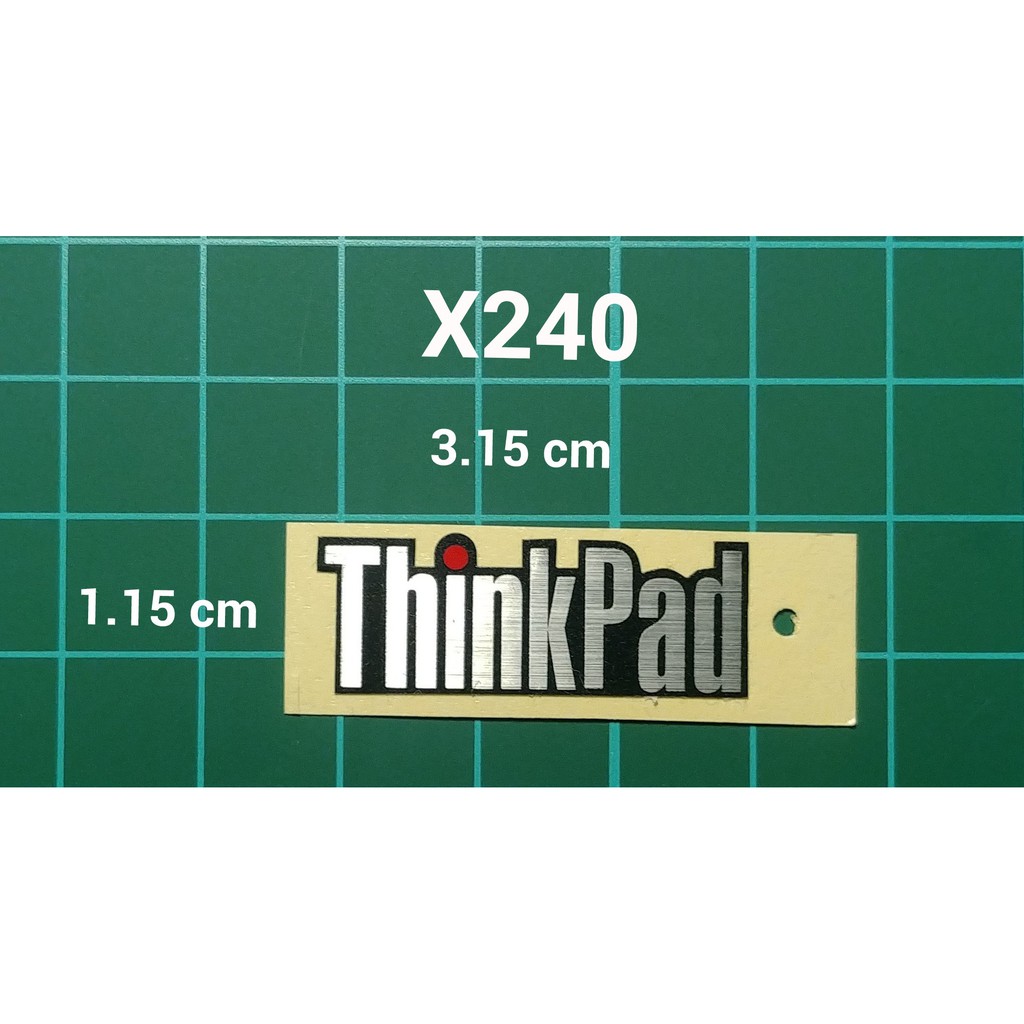 ( X240 ) Thinkpad Logo Emblem Sticker