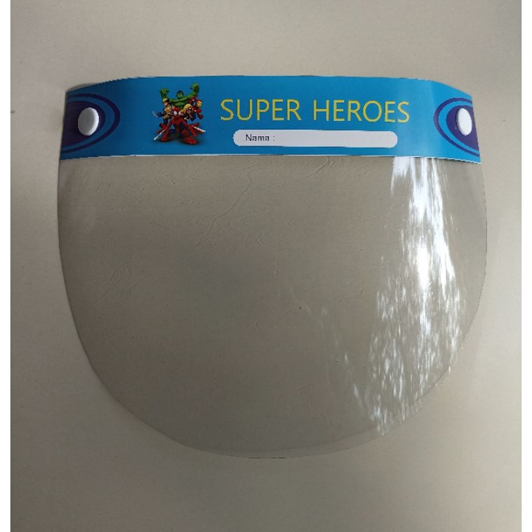Face Shield Karakter anak Superhero