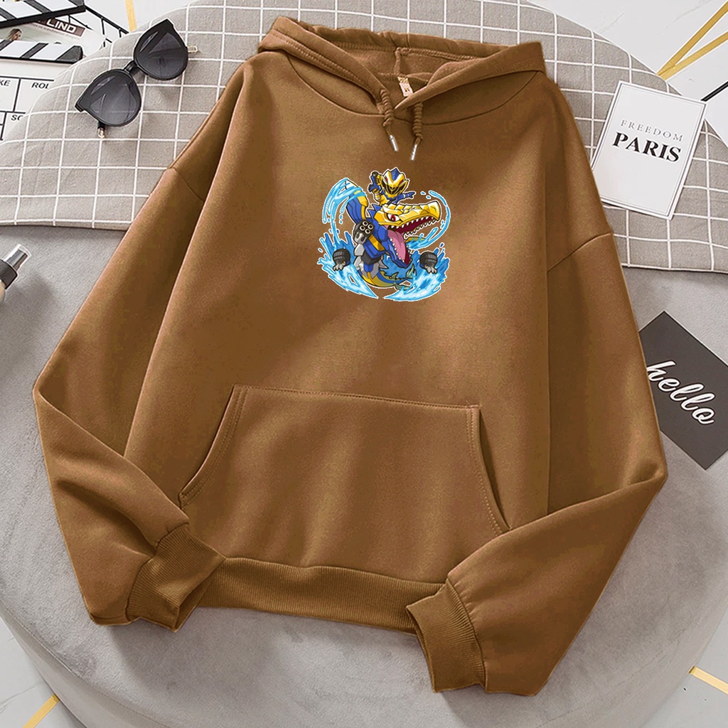 Sweater hoodie anak laki laki BLUE RANGERS baju anak cewek cowok kartun keren