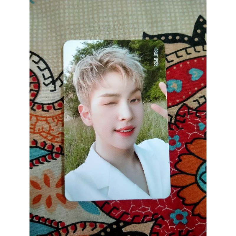 Photocard PC Allen cravity event white season 2