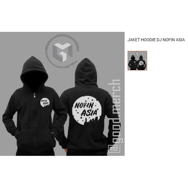 JAKET HOODIE DJ NOFIN ASIA