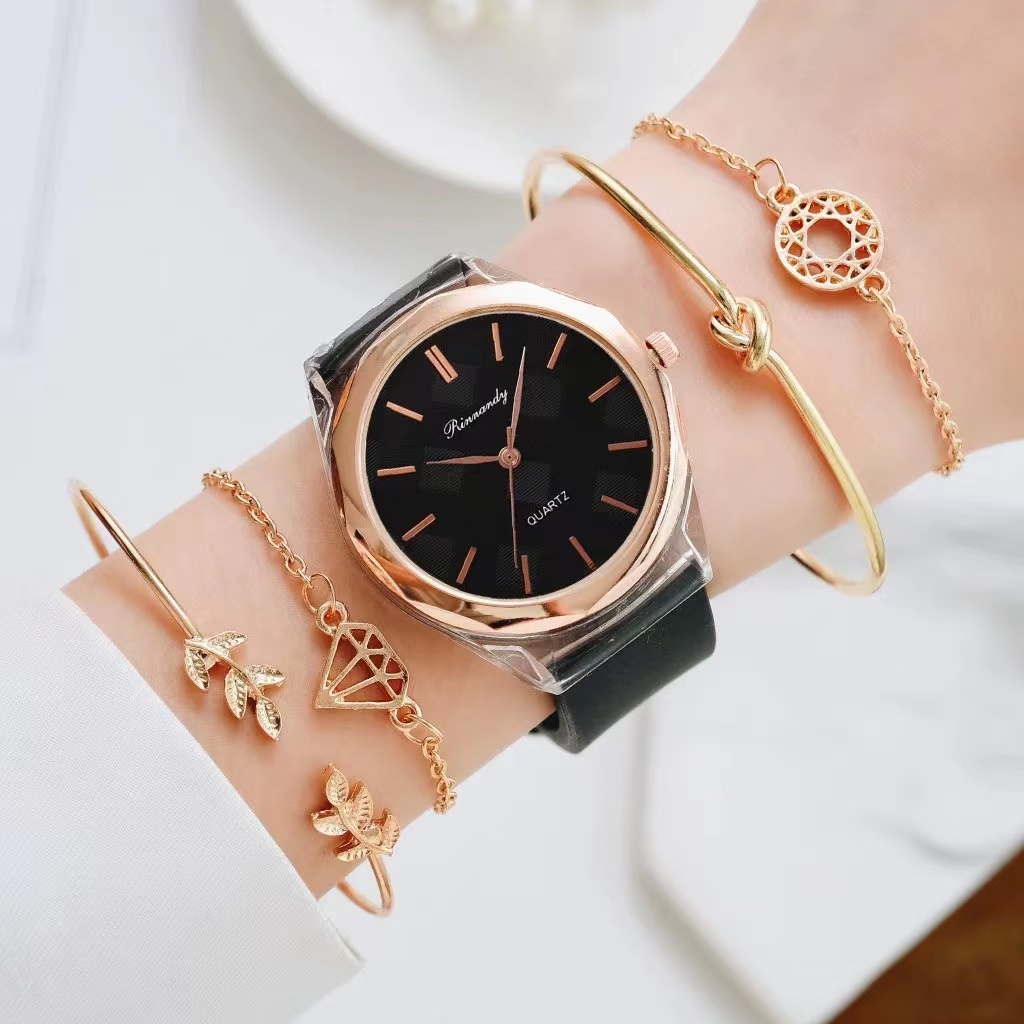 [Bayar Di Tempat] Jam Tangan Wanita Strap Karet Analog Quartz Korean Fashion