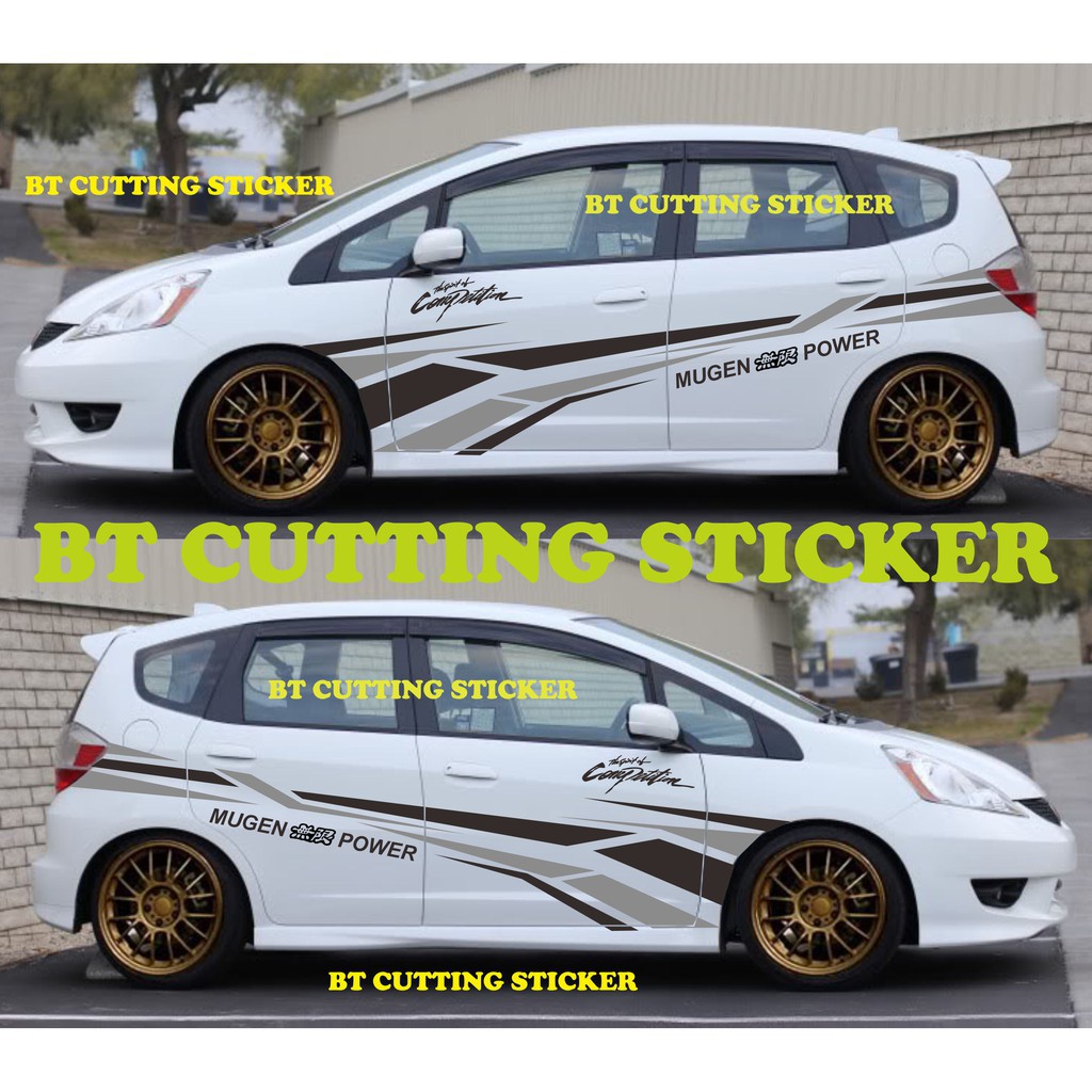BT stiker mobil honda jazz stiker mobil honda jazz lama stiker honda jazz rs stiker mobil honda jazz