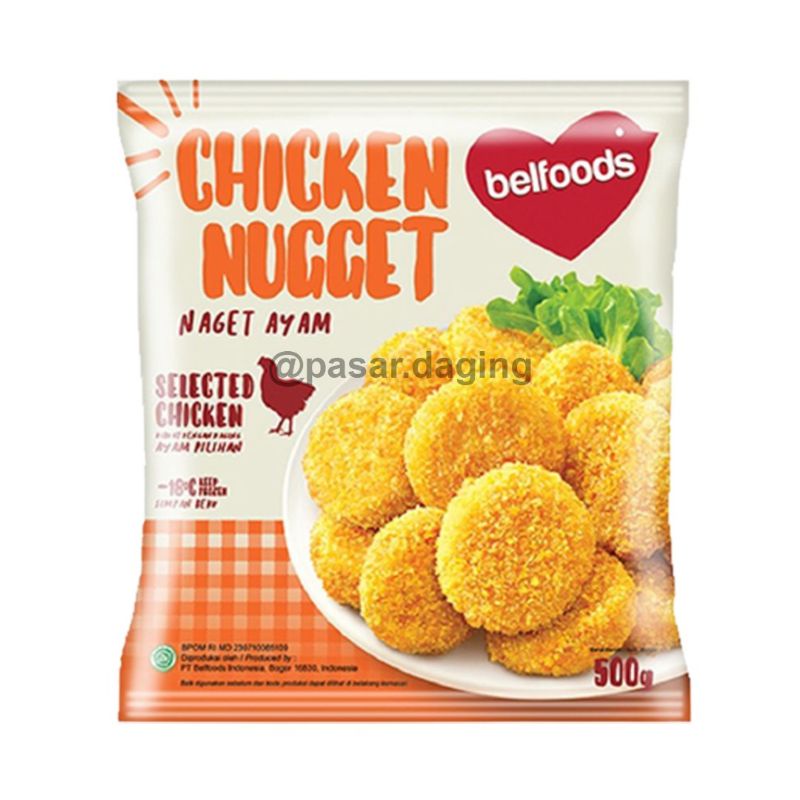 

BELFOODS FAVORITE CHICKEN NUGGET 500 GR