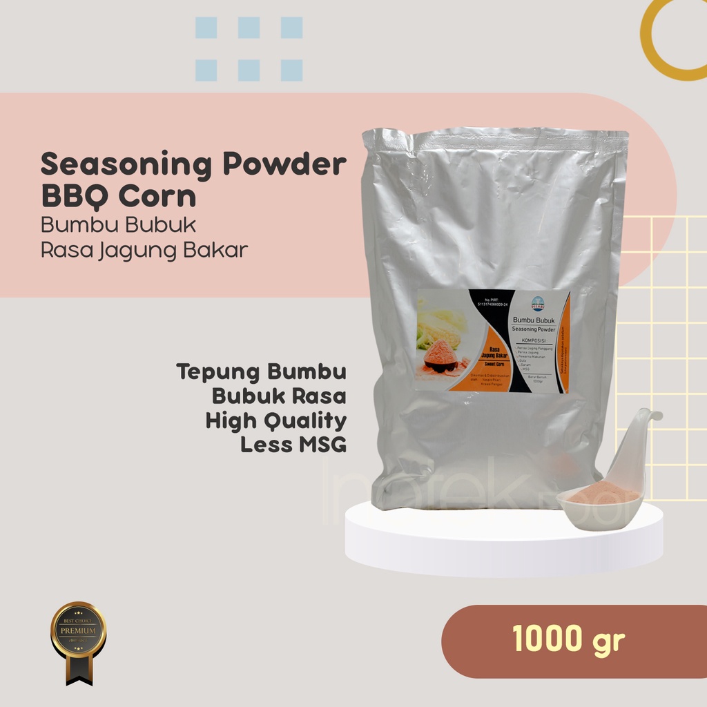 

Roasted Sweet Corn Seasoning / Bumbu Tabur Jagung Bakar @ 1 KG