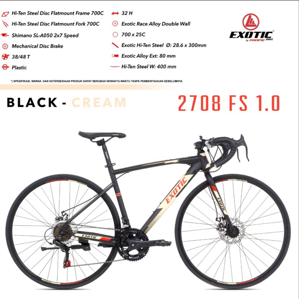 Road Bike Exotic 2708 FS 700c