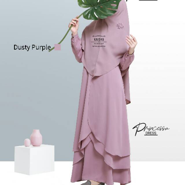 Princessa Dress set Queeny khimar by KAISYA