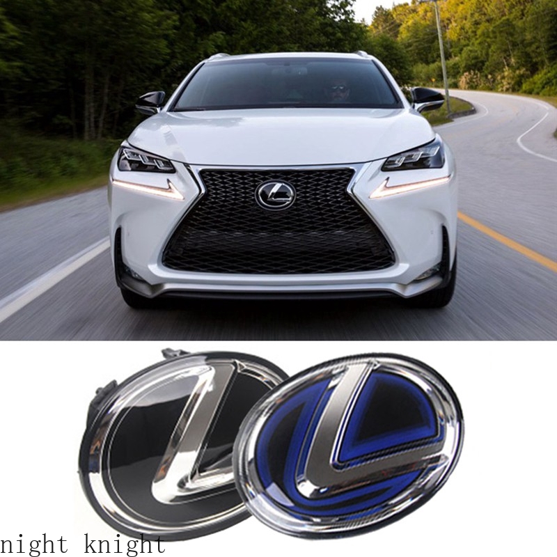 Stiker Emblem Logo Night Knight 3d Untuk Kap Bagasi Belakang Mobil Lexus Is300 Ct200H Es300 Gs300 Gs350 Gx470 Rx400 Rx450