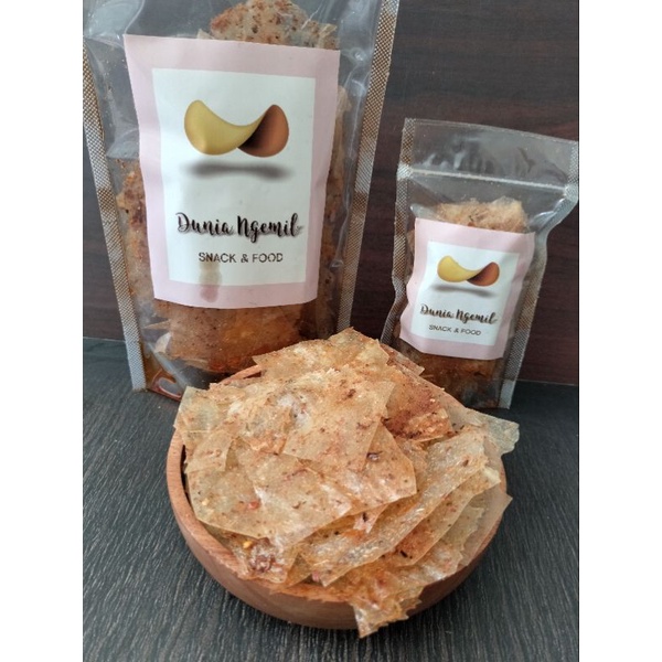

KRIPCA/KERIPIK KACA PEDAS 30,100 GRAM
