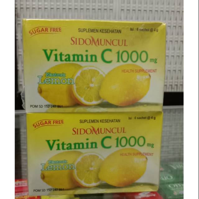 VITAMIN C SIDOMUNCUL 1000 mg
