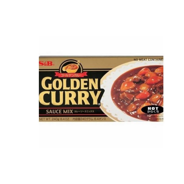 

S&B Golden Curry - Hot 220 Gr