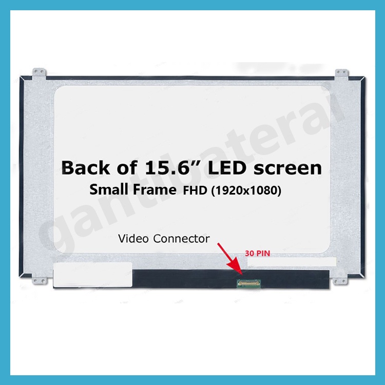 Led Lcd Asus S510U 15.6 Slim 30 Pin Small Frame FULL HD