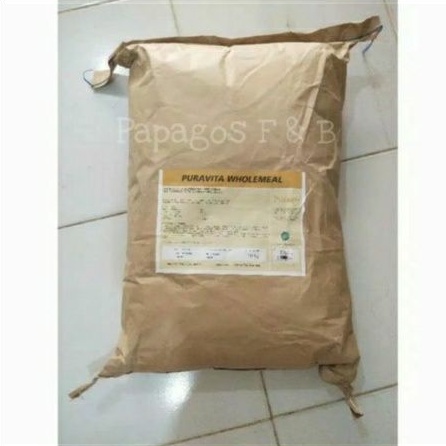 

Tepung Gandum Puravita Whole Meal / Wholemeal 1 karung 10 kg / kilo