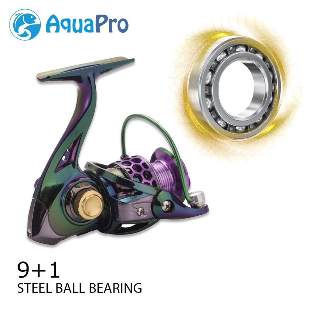REEL POWER HANDLE SPESIAL COLOUR EDITION REEL PANCING LIZARD FORCE MASTER