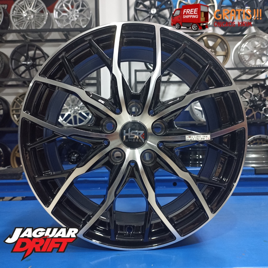 Velg Mobil Ring 17 Buat New Avanza Terbaru Hsr R17 Lebar 7 Baud 5 X 114,3 ET40 BMF | Velg Mobil Mojo
