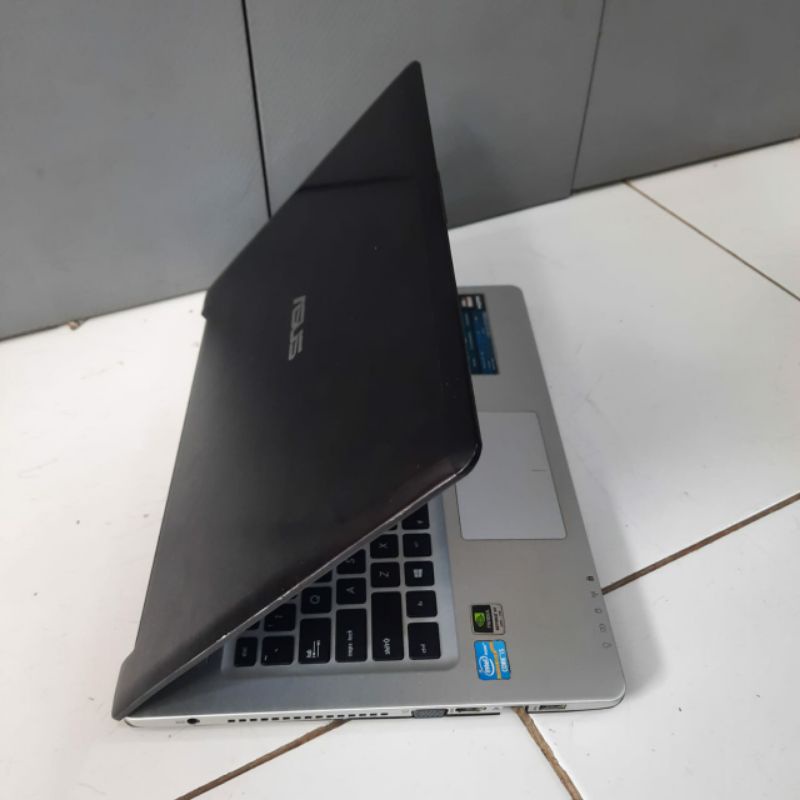 Laptop Asus K46CM Cor i5-3317U Nvdia Geforce GT 635 2GB Ram 4GB HDD 500GB Windows 10 Layar 14 inch