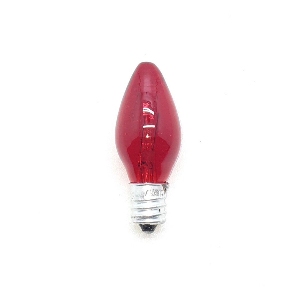 AVT E12 MERAH Lampu Bohlam Cabe / Dop Lombok / Refill Lampu Tidur