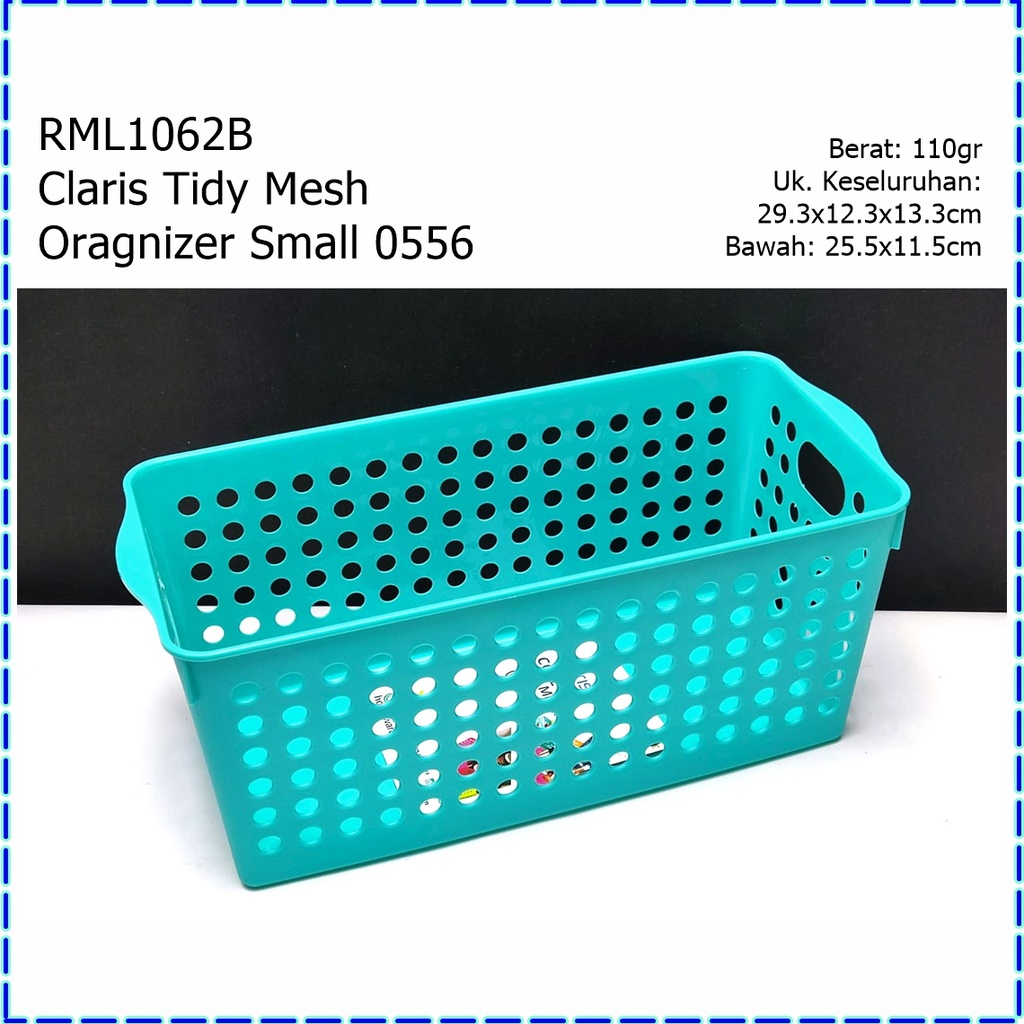 RML1062B Claris Tidy Mesh Oragnizer/Desk Oragnizer/Keranjang Penyimpanan Small 0556