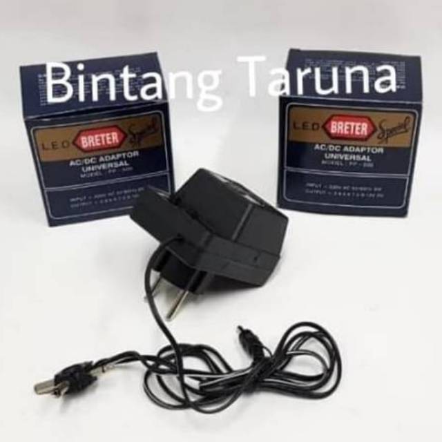 Adaptor AC/DC Universal BRETER PP-500 Adaptor Universal Breter PP500