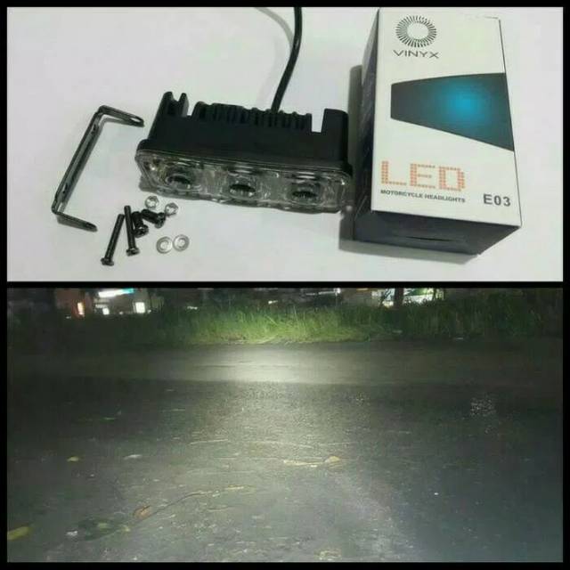 LAMPU TEMBAK LAMPU SOROT 3 MATA E03