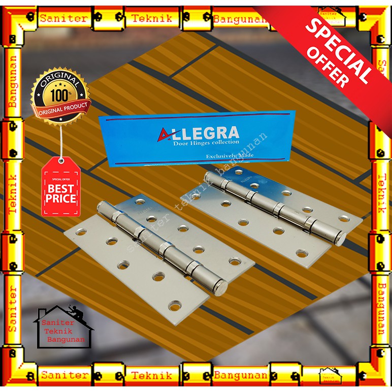 Engsel Pintu Lemari 5&quot; Inch Allegra