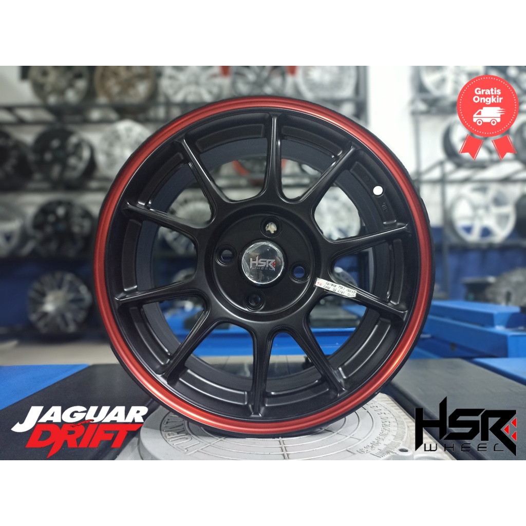 Velg Mobil Ring 15 - Velk Racing R15 Hsr Type Zico Buat Ayla Agya Sigra Cayla Mirage Sirion Dll