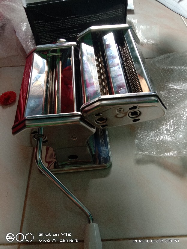 Shuma Ampia Gilingan Mie Pasta Model Bongkar Pasang