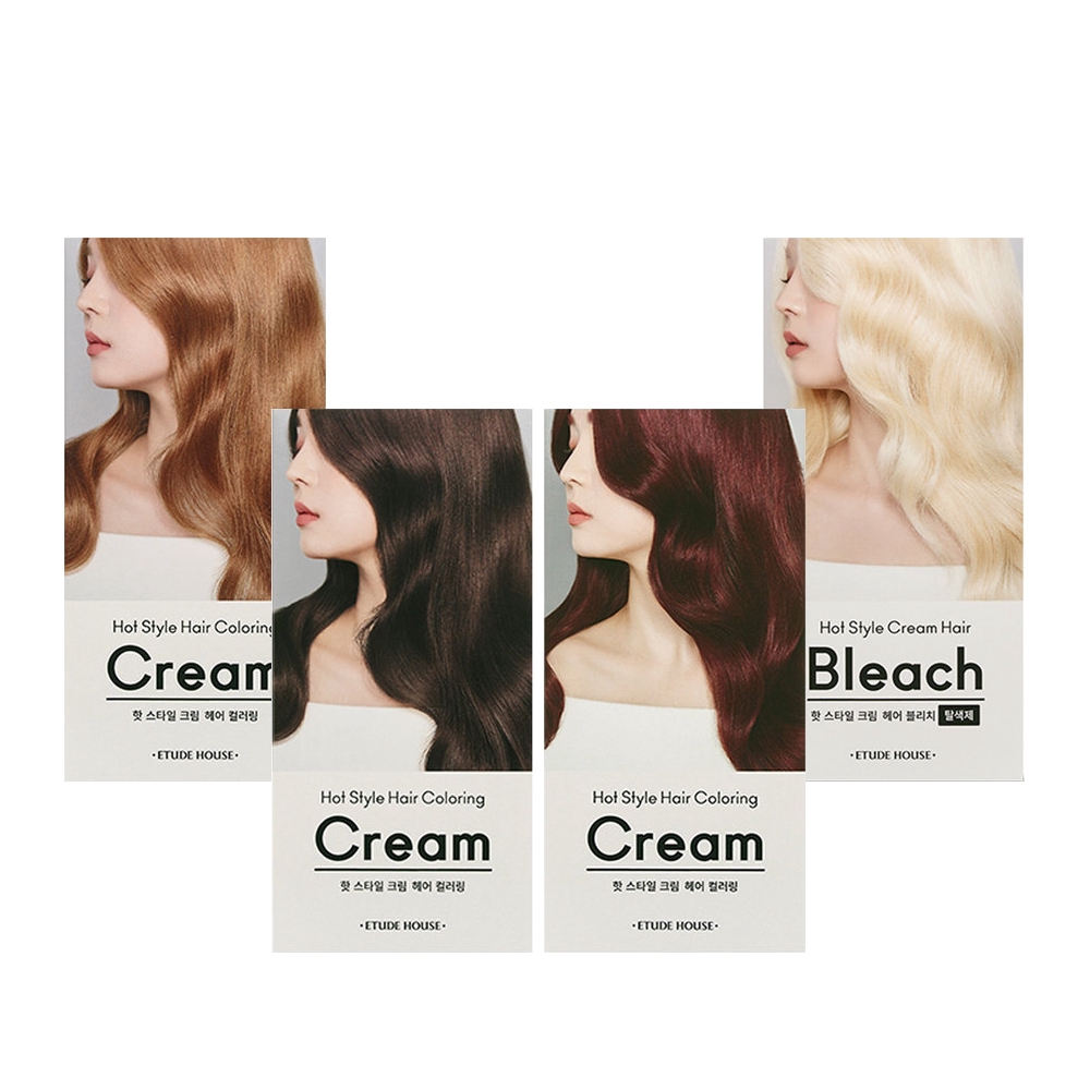  Etude  House  Hot Style Cream Cat  Rambut  Dye Hair Coloring 