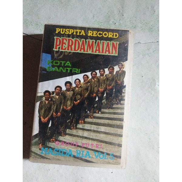 kaset nasida ria vol 5 perdamaian nasidaria volume edisi kedua