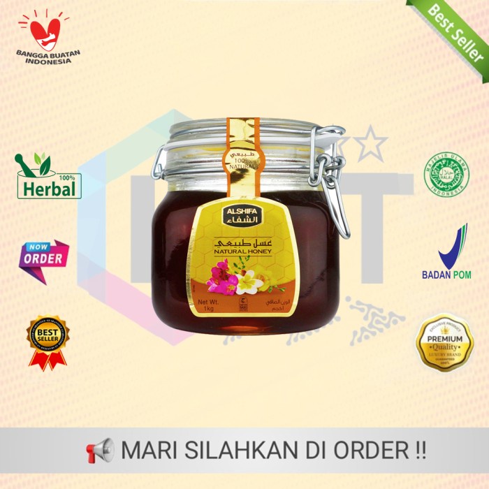 

(BISA COD) Madu Arab Murni Al Shifa / AlShifa 1kg 1000gr Asli Original