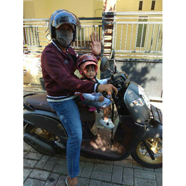 [BISA COD] KURSI BONCENG ANAK DI MOTOR Tempat duduk anak di motor kursi boncengan anak