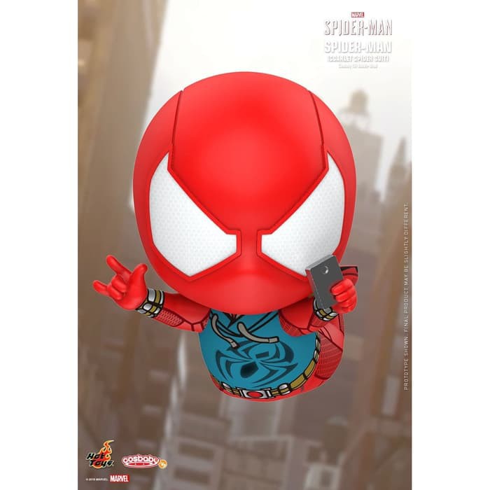 Hot Toys - Spiderman - Cosbaby Spiderman Scarlet Suit - HT COSB620