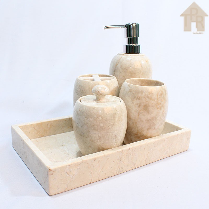 Marmer - Bath Organizer │Tempat Sabun Shampoo - Gentong Curvy