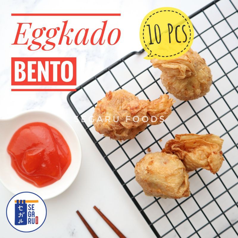 Eggkado Bento Frozen Food Homemade Halal